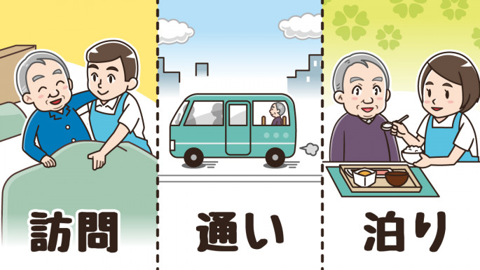 小規模多機能型居宅介護とは？3つのサービス内容とメリット