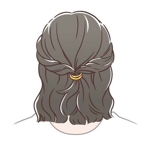 介護士のボブおすすめヘアアレンジ