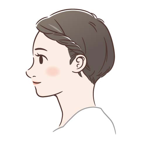 介護士のショートヘアおすすめヘアアレンジ