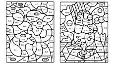 【足し算塗り絵】楽しく脳トレ！計算と塗り絵が同時にできて高齢者におすすめ