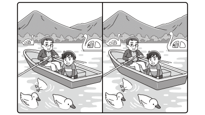 難しいけど難しすぎない間違い探し！高齢者の脳トレにもおすすめ