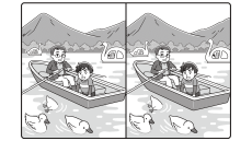 難しいけど難しすぎない間違い探し！高齢者の脳トレにもおすすめ