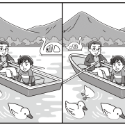 難しいけど難しすぎない間違い探し！高齢者の脳トレにもおすすめ