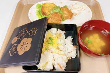 近隣の提携業者による手作りの温かい昼食｜すこやかホーム小名木川