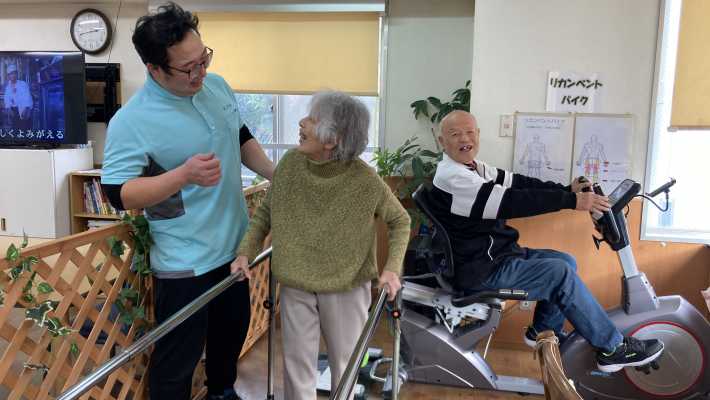 集中できるトレーニングスペース｜すこやかホーム 北砂