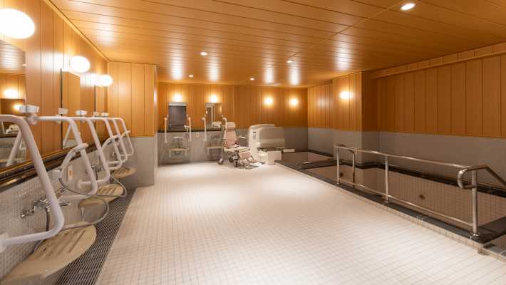 《広々としたお風呂》｜さわやか目白の里  －新宿落合－