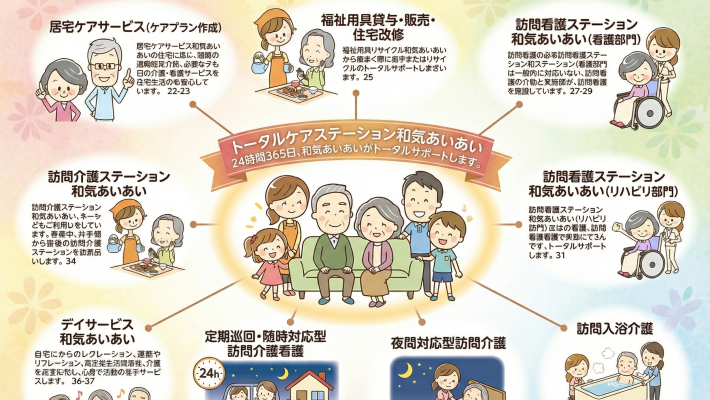 トータルケアステーション和気あいあい｜居宅ケアサービス和気あいあい