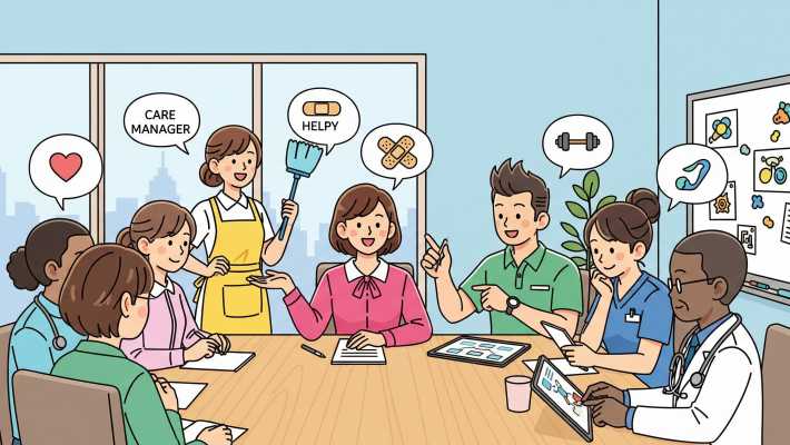 2. サービス担当者会議|居宅ケアサービス和気あいあい