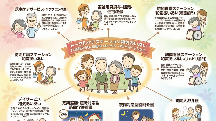 トータルケアステーション和気あいあい｜訪問看護リハビリステーション和気あいあい