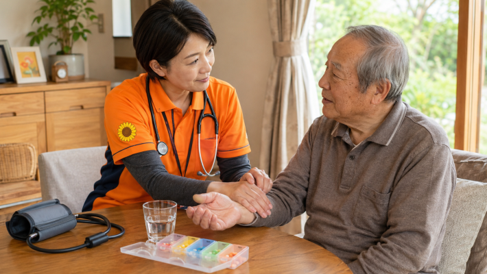 2. 日常的な健康チェックと処置｜訪問看護リハビリステーション和気あいあい