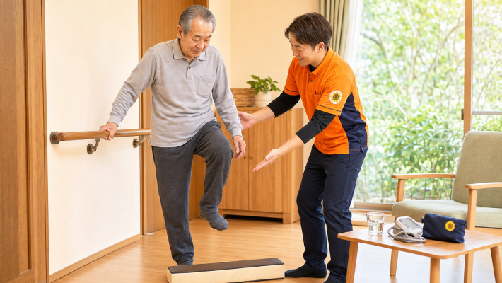 3. 個別機能訓練と健康管理｜生活ホーム和気あいあい