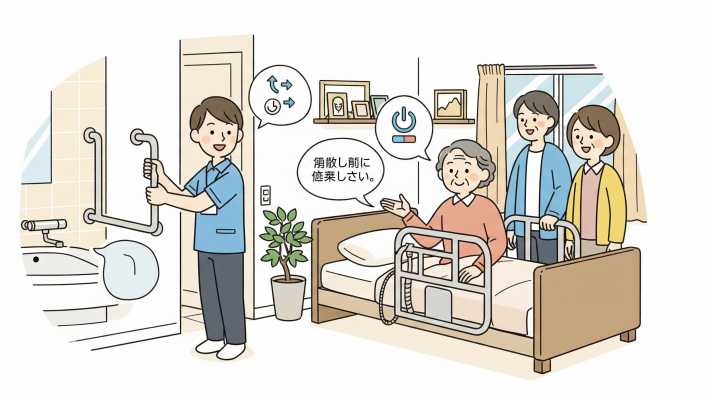 2. 設置・調整とアフターフォロー|福祉用具和気あいあい