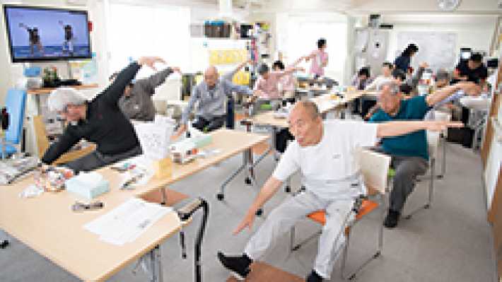 ②『みんなの体操』と『座位の太極拳』|リハプライドまほら