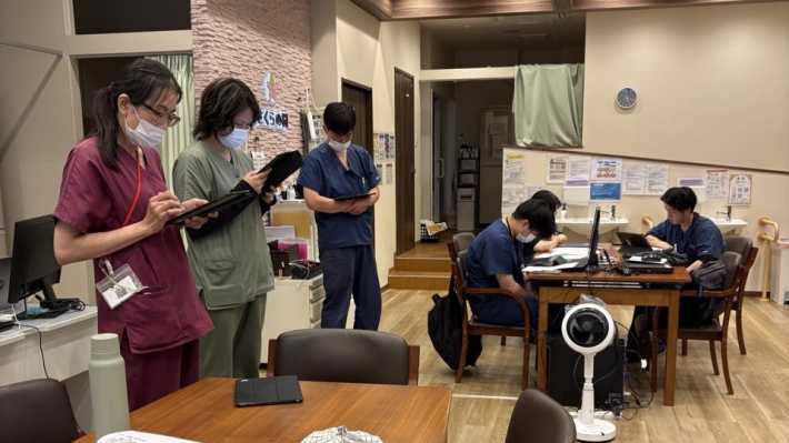 ■情報共有はこまめに行っています｜訪問看護ステーション　さくらの樹
