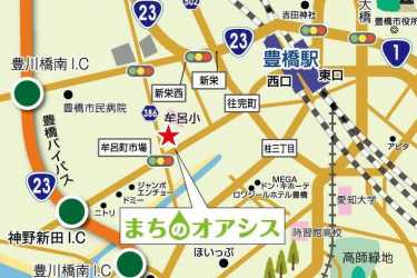 アクセスについて|まちのオアシス グループホーム牟呂