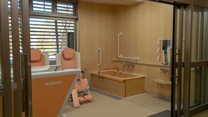 *湯谷温泉の湯を使用*｜特別養護老人ホーム　翠華の里