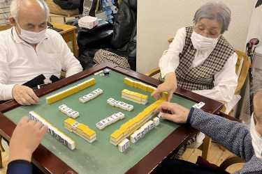 《脳トレ・麻雀》｜ケアポート銀の鈴