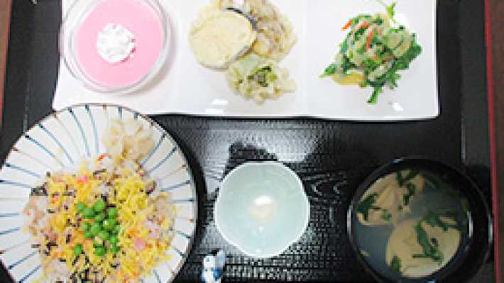栄養満点で美味しい食事|デイサービス輪音庭.