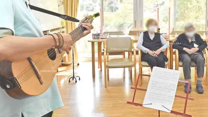 レクリエーション:音楽療法やニットクラブ|虹の会デイサービス