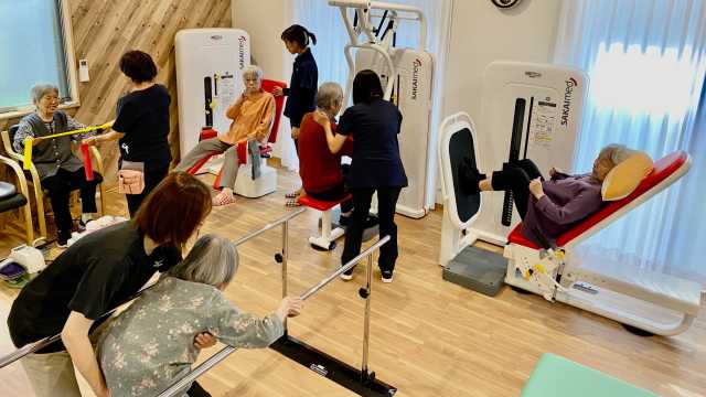 機能訓練に力を入れています!|デイサービスセンターひだまり