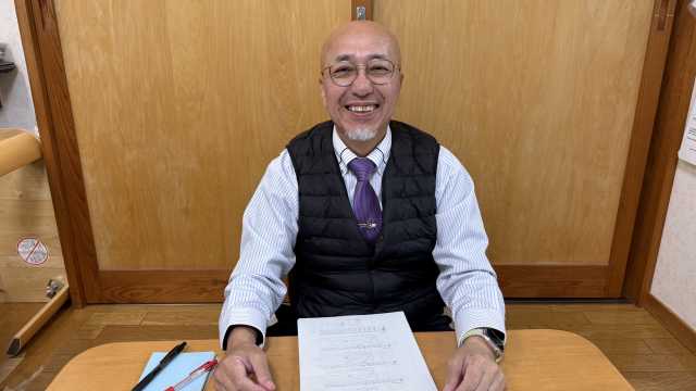 代表の清水です！