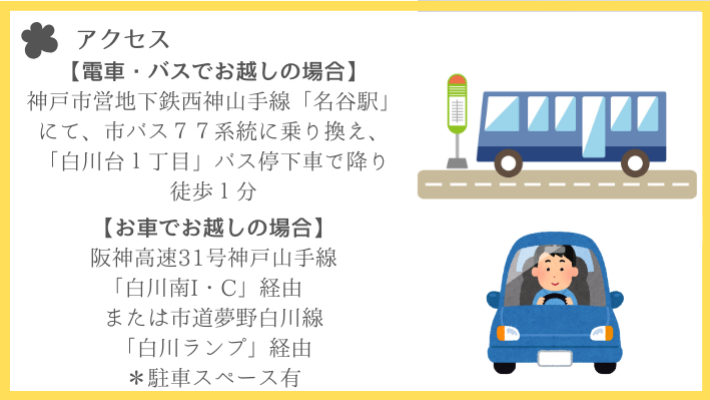 恵まれた立地|特別養護老人ホーム神港園サニーライフ白川