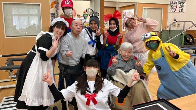 スタッフがコスプレ♪