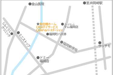 アクセスについて|サービス付き高齢者住宅 和合橋ホーム(CASAヘルパーステーション併設)