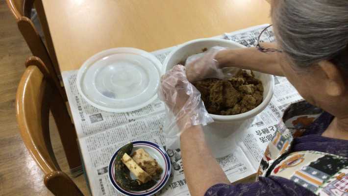 小山の家伝統の「ぬか床」|品川区立小山在宅サービスセンター 小山の家