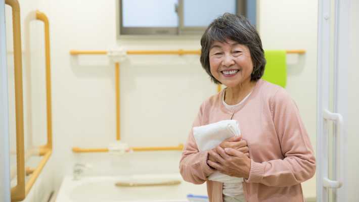 足浴を設置しています。|デイサービス 清水の里