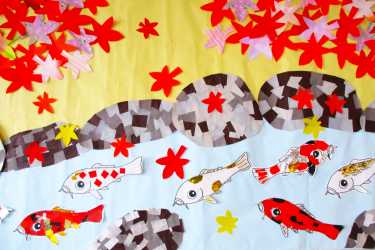 11月の壁面制作｜川越市社会福祉協議会　デイリハおあしす