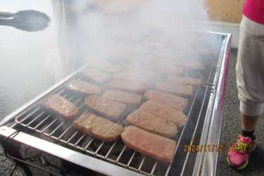 初BBQ！！！｜こがデイサービスみづまの杜