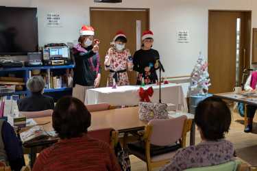 クリスマスイベントを開催しました!|はちやデイサービスセンター
