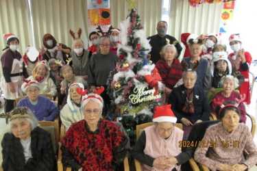 クリスマス会｜こがデイサービスみづまの杜