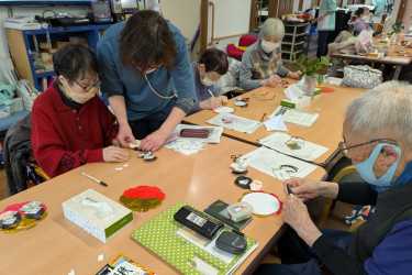 おひな様を作りました!|はちやデイサービスセンター