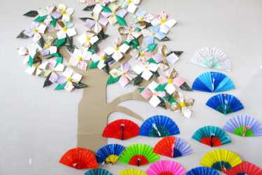 4月の壁面制作｜川越市社会福祉協議会　デイリハおあしす