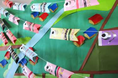 5月の壁面制作｜川越市社会福祉協議会　デイリハおあしす