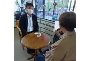 川口市議会議員さんのご訪問🙇🏻｜介護サークルかがやき網代橋