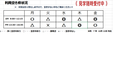 空き枠｜GENKI NEXT 杉並上井草