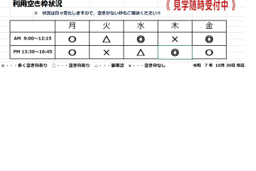 空き枠｜GENKI NEXT 杉並上井草