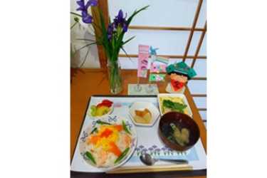 5/5(火）子供の日🎏のイベント食で～す🍣｜介護サークルかがやき網代橋
