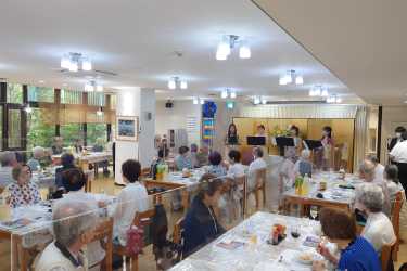 「七夕・昼食会」｜介護付き有料老人ホーム　申孝園ロータスヴィラ（シンコウエンロータスヴィラ）