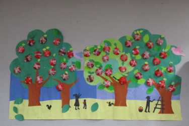 10月の壁面制作｜川越市社会福祉協議会　デイリハおあしす